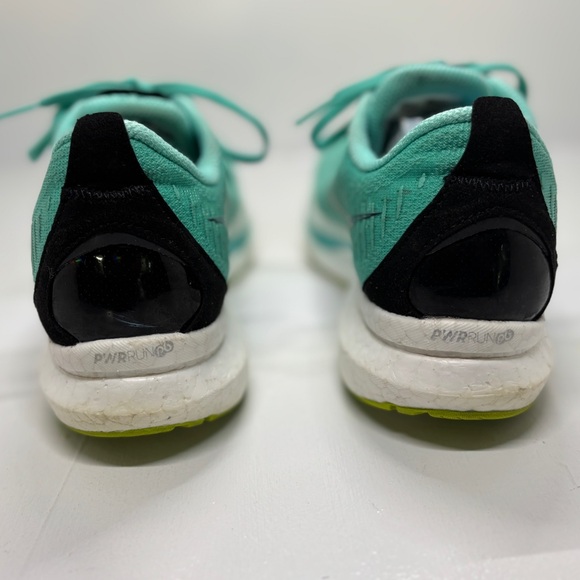 Saucony Women's Endorphin Speed 2 running shoes Cool Mint/Acid size 9 - Picture 6 of 10